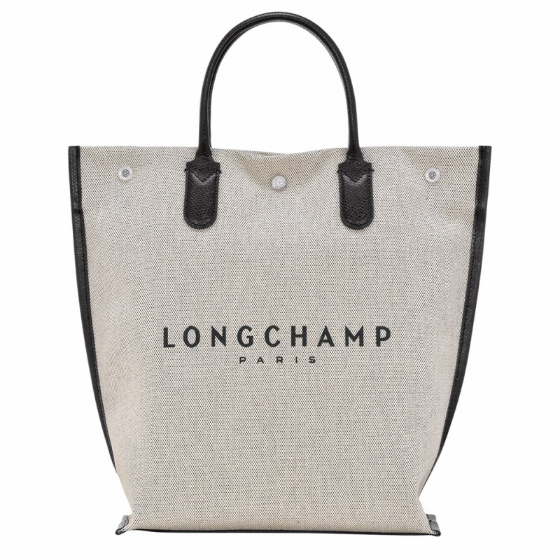 Grey Longchamp Essential M Men's Tote Bags